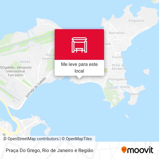 Praça Do Grego mapa