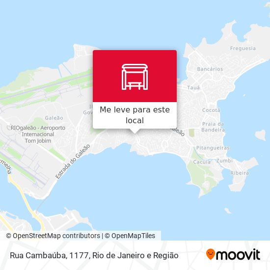 Rua Cambaúba, 1177 mapa