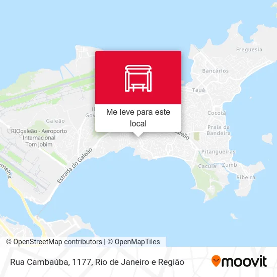 Rua Cambaúba, 1177 mapa