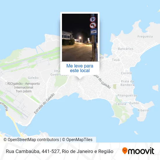Rua Cambaúba, 441-527 mapa