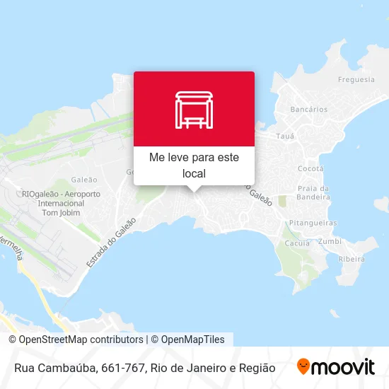 Rua Cambaúba, 661-767 mapa