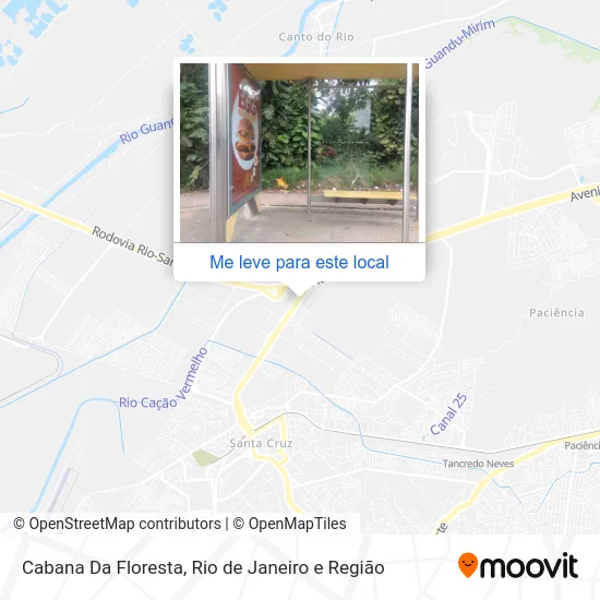 Cabana Da Floresta mapa