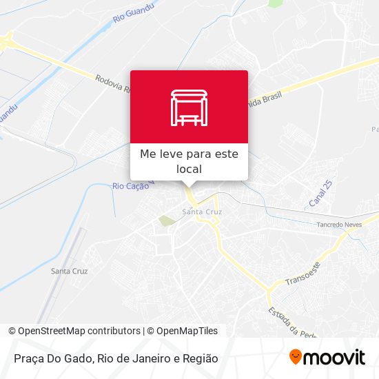 Praça Do Gado mapa