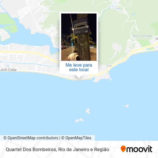 Quartel Dos Bombeiros mapa