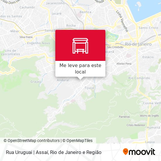 Rua Uruguai | Assaí mapa
