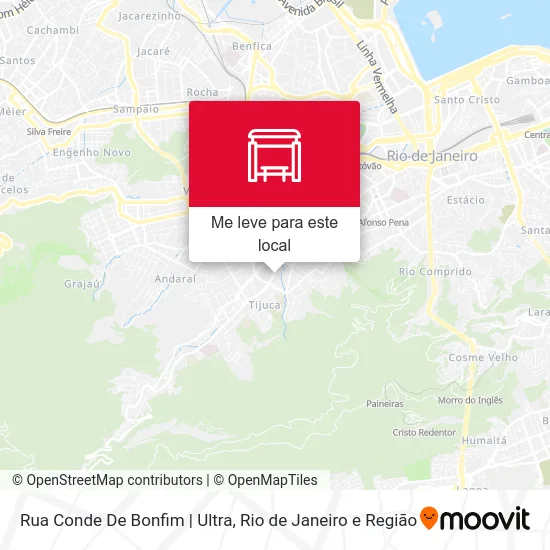 Rua Conde De Bonfim | Ultra mapa