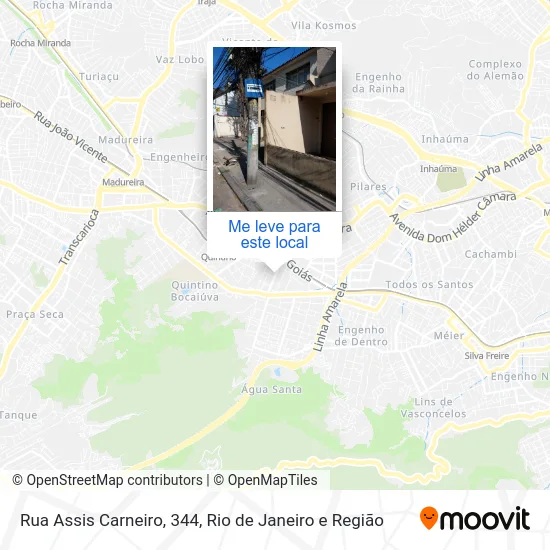 Rua Assis Carneiro, 344 mapa