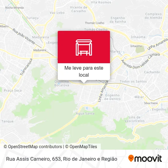 Rua Assis Carneiro, 653 mapa