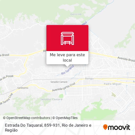Estrada Do Taquaral, 859-931 mapa