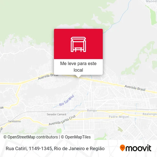 Rua Catiri, 1149-1345 mapa