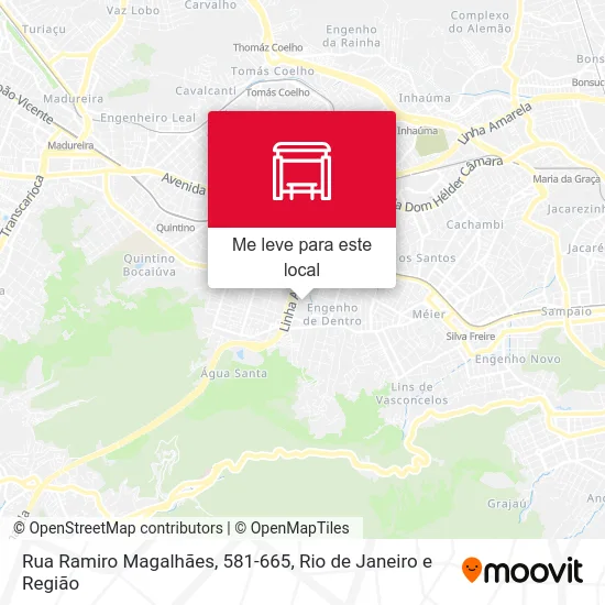 Rua Ramiro Magalhães, 581-665 mapa