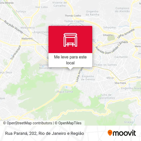 Rua Paraná, 202 mapa