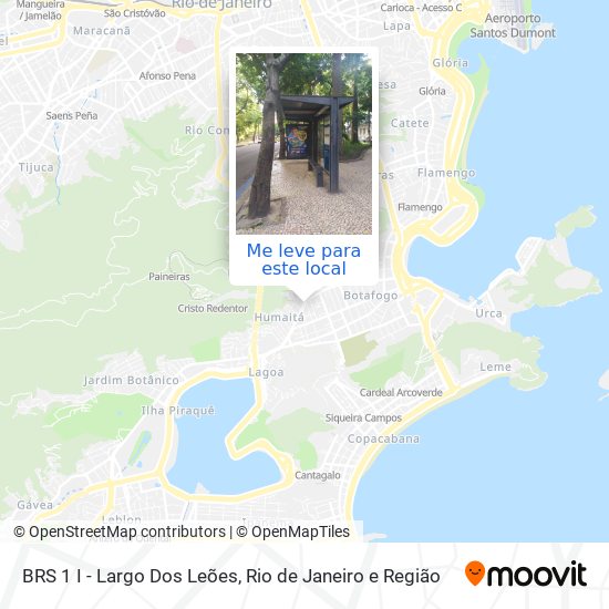 BRS 1 I - Largo Dos Leões mapa