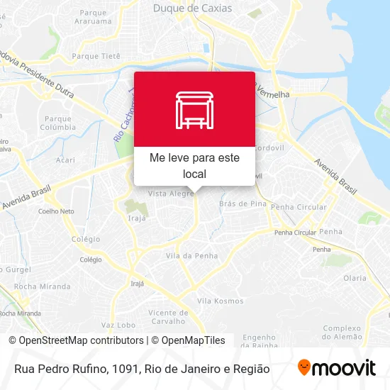 Rua Pedro Rufino, 1091 mapa