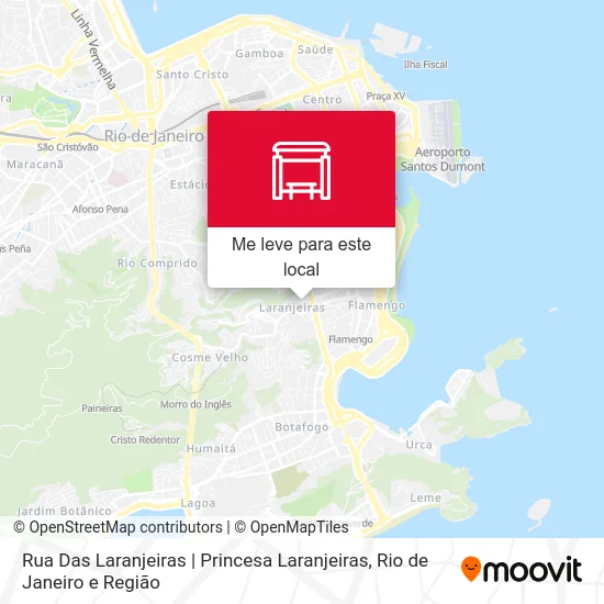 Rua Das Laranjeiras | Princesa Laranjeiras mapa