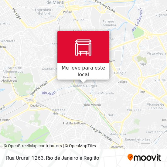 Rua Ururaí, 1263 mapa