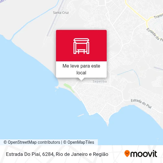 Estrada Do Piaí, 6284 mapa