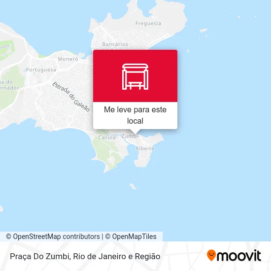 Praça Do Zumbi mapa