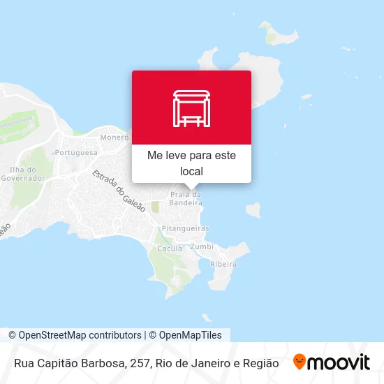 Rua Capitão Barbosa, 257 mapa