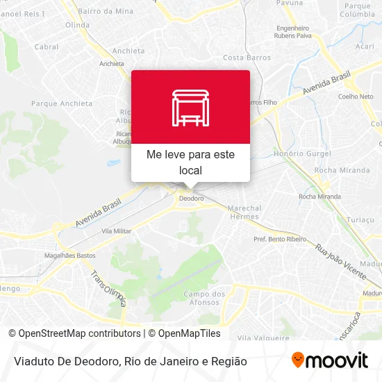 Viaduto De Deodoro mapa