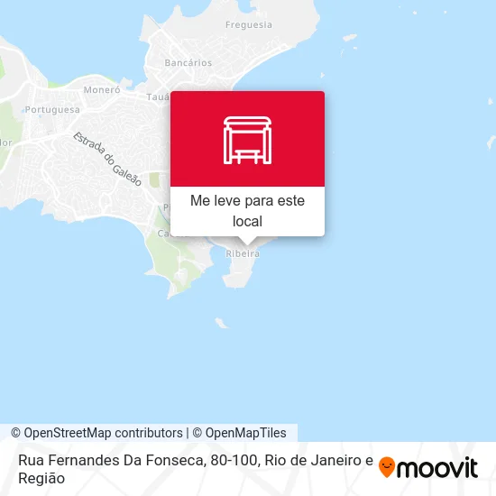 Rua Fernandes Da Fonseca, 80-100 mapa