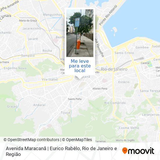 Avenida Maracanã | Eurico Rabêlo mapa