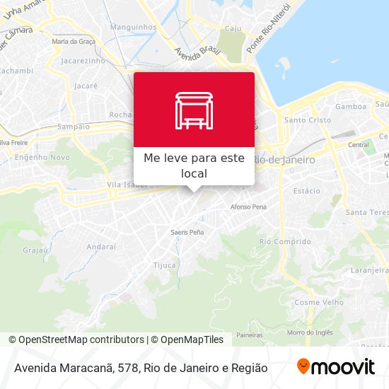 Avenida Maracanã, 578 mapa