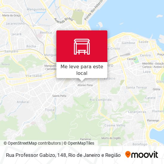 Rua Professor Gabizo, 148 mapa