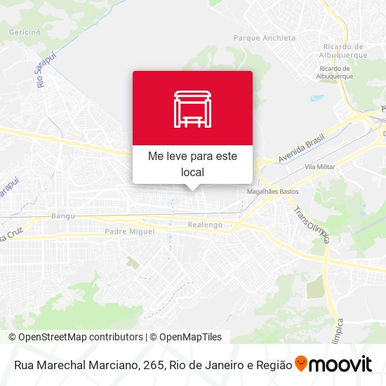 Rua Marechal Marciano, 265 mapa