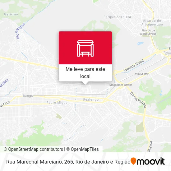 Rua Marechal Marciano, 265 mapa
