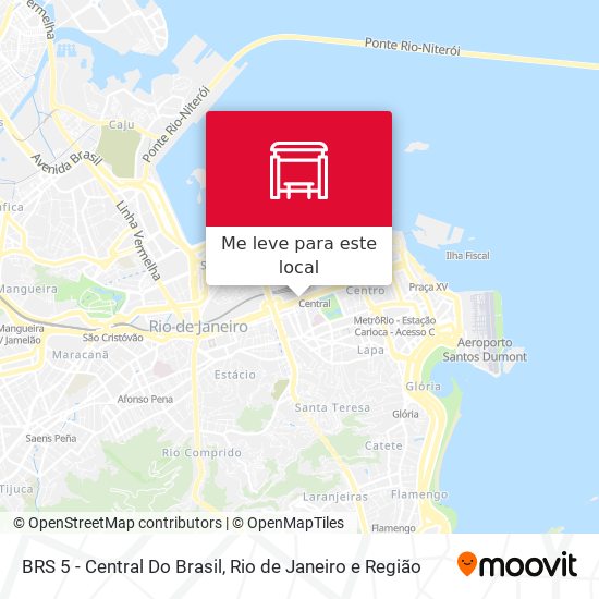 BRS 5 - Central Do Brasil mapa