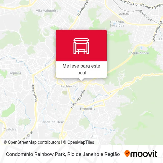 Condomínio Rainbow Park mapa