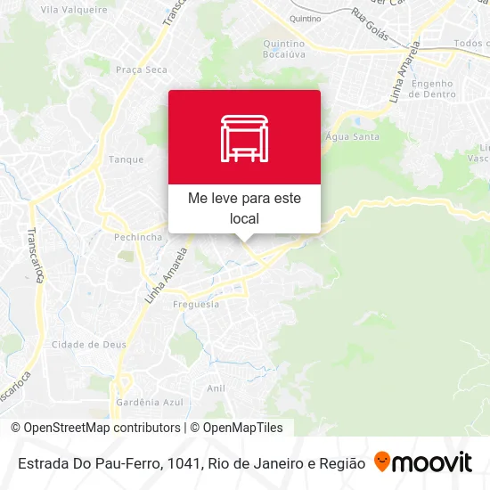 Estrada Do Pau-Ferro, 1041 mapa