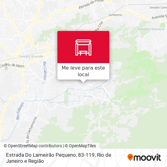 Estrada Do Lameirão Pequeno, 83-119 mapa
