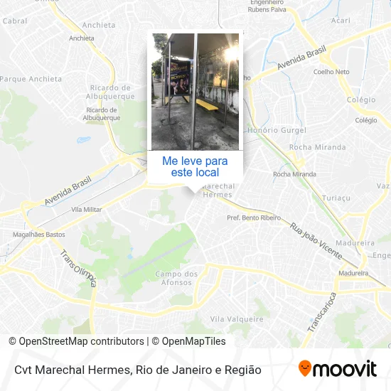 Cvt Marechal Hermes mapa