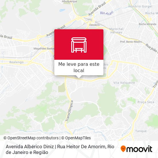 Avenida Albérico Diniz | Rua Heitor De Amorim mapa