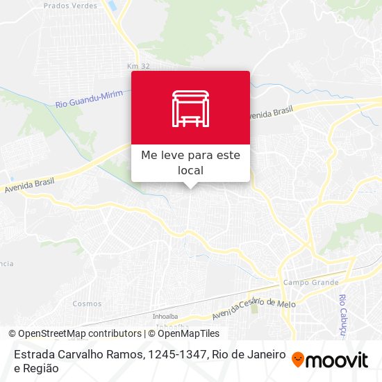 Estrada Carvalho Ramos, 1245-1347 mapa