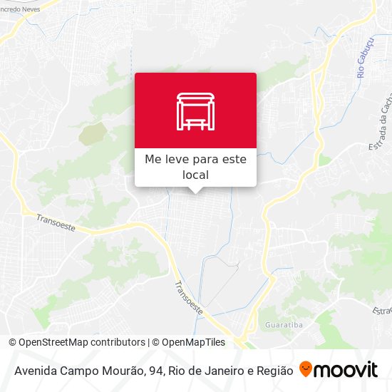 Avenida Campo Mourão, 94 mapa