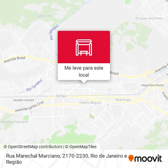 Rua Marechal Marciano, 2170-2230 mapa