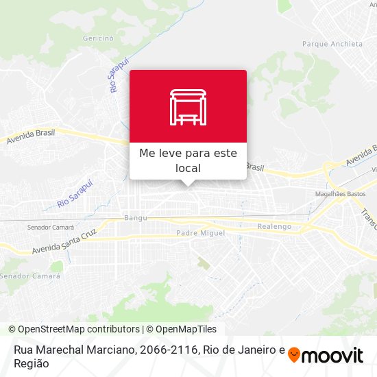 Rua Marechal Marciano, 2066-2116 mapa