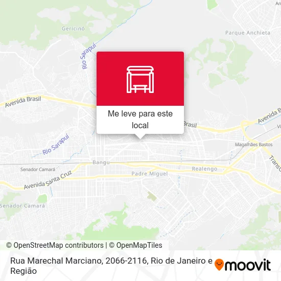 Rua Marechal Marciano, 2066-2116 mapa