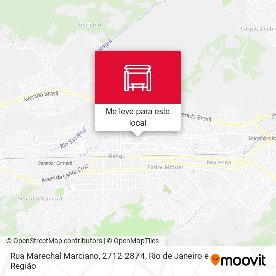 Rua Marechal Marciano, 2712-2874 mapa