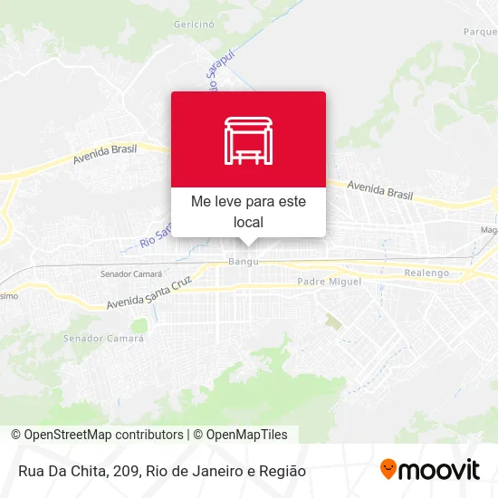 Rua Da Chita, 209 mapa