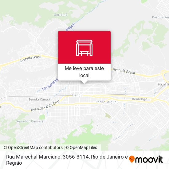 Rua Marechal Marciano, 3056-3114 mapa