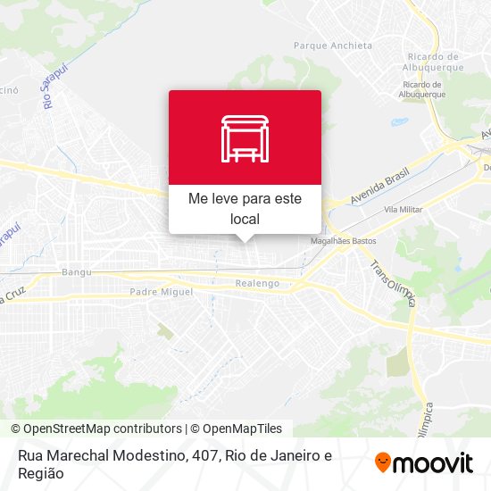 Rua Marechal Modestino, 407 mapa