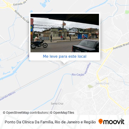 Ponto Da Clínica Da Família mapa