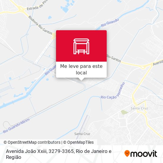 Avenida João Xxiii, 3279-3365 mapa