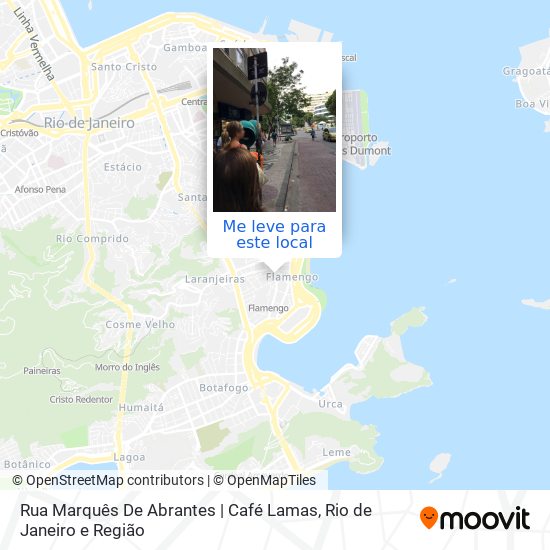 Rua Marquês De Abrantes | Café Lamas mapa
