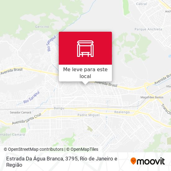Estrada Da Água Branca, 3795 mapa