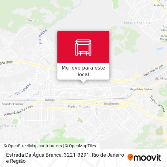 Estrada Da Água Branca, 3221-3291 mapa